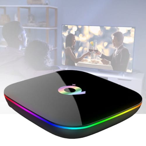 Q Plus Android 10 Smart TV Box Media Player MINI PC HDMI HD WIFI TV Box