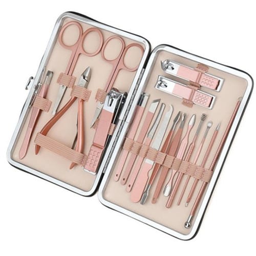 Nail Art Kit Personal Care Nail Clipper Kit Gift, 18 Pieces