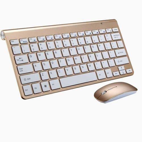 2.4G USB wireless mouse set for smart TV-style computer ultra-thin keyboard mouse gaming keyboard