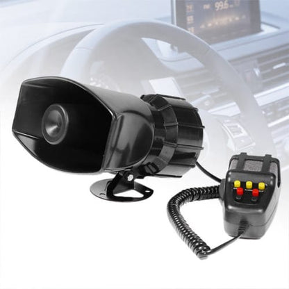 Motorcycle Car Truck 5 Sounds Loud Horn Warning Speaker