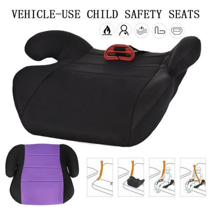 Non-slip Portable Car Booster Seat for Kids 6-12 Years Old Travel Mat