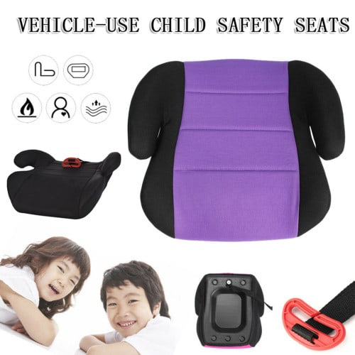 Non-slip Portable Car Booster Seat for Kids 6-12 Years Old Travel Mat