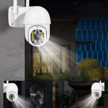 1080P HD Waterproof WiFi Camera Motion Voice Alert Dual Antenna IP Camera