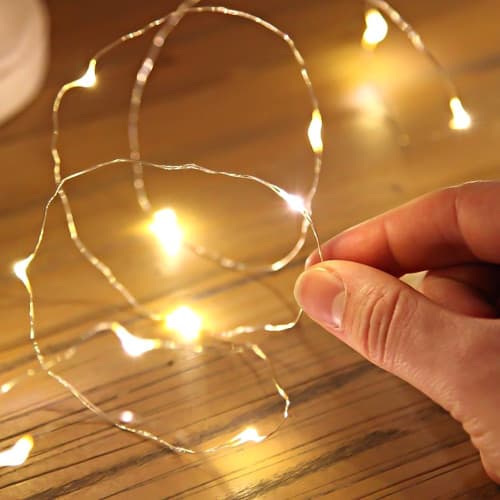 20 LED Mini Cork Light String Bar Decorative String Light 2m