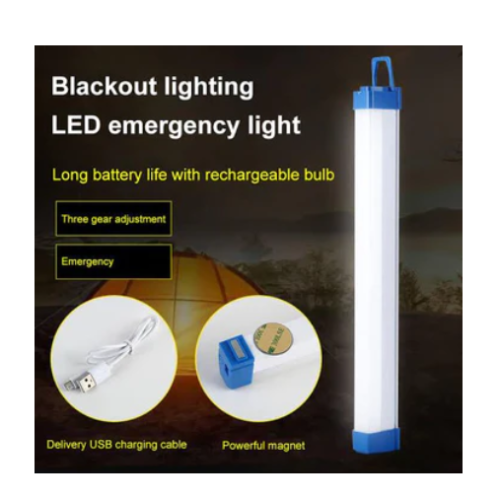 50CM LED Lithium Battery Light USB Rechargeable Magnetic Portable Lamp