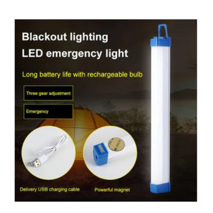 50CM LED Lithium Battery Light USB Rechargeable Magnetic Portable Lamp