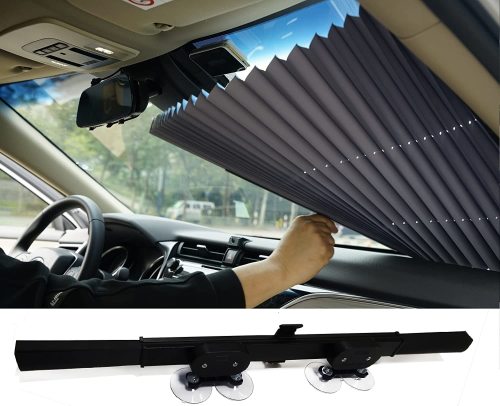 Cover Retractable Windshield Visor Front Window Sunscreen Insulation Car Sunshade Cover Windshield