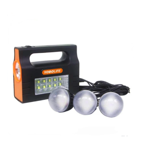 Solar Lighting Kit Support LED Bulbs