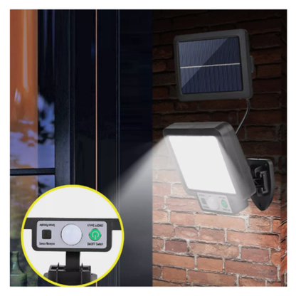 LED Solar Wall Light Outdoor Waterproof Motion Sensor Induction Path Safety Solar Light