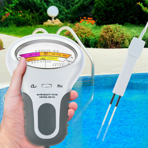 Swimming Pool & SPA Portable Water Quality PH CL2 Free Chlorine Level Tester