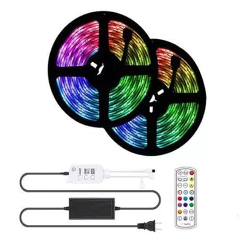 12V Bluetooth LED Strip Light 5050-18RGB 5M with Remote Control