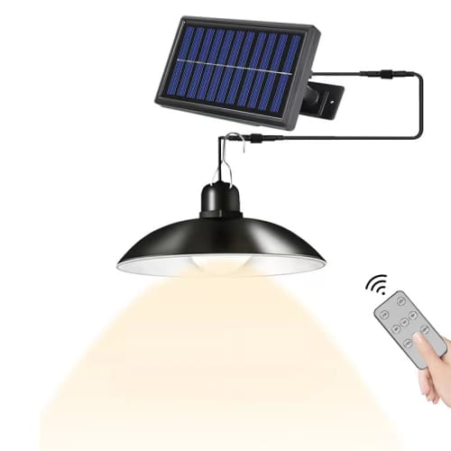 Solar Floodlight Outdoor Lighting with Remote Control