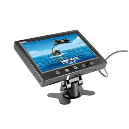 Car monitor LCD monitor audio and video input touch key function square screen