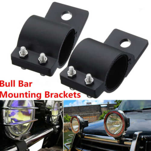 High Strength Aluminum Alloy Car Lamp Tube Clamp Mounting Bracket LED Work Light Bracket