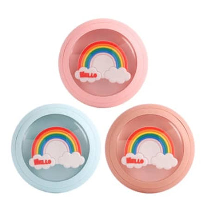 Mini Round Rainbow Hand Warmer Portable USB Power Bank