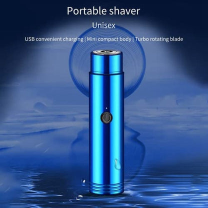 Portable Mini Electric Shaver Rechargeable Wet and Dry Rotary Shaver