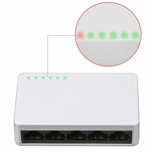 Networking EthernetDesktop 5-Port Fast Ethernet Switch 10/100Mbps switches 5 Port 10/100mbps