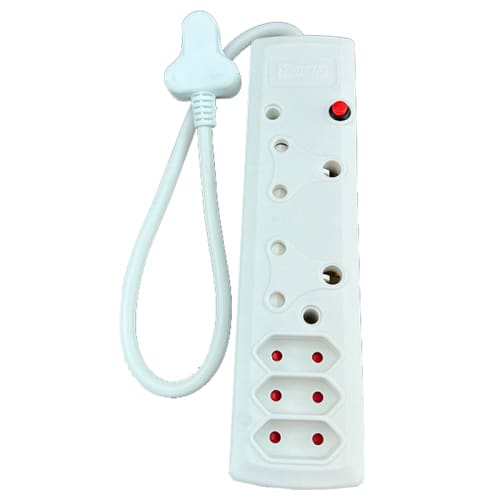 Multi-Way Plug Socket With Switch