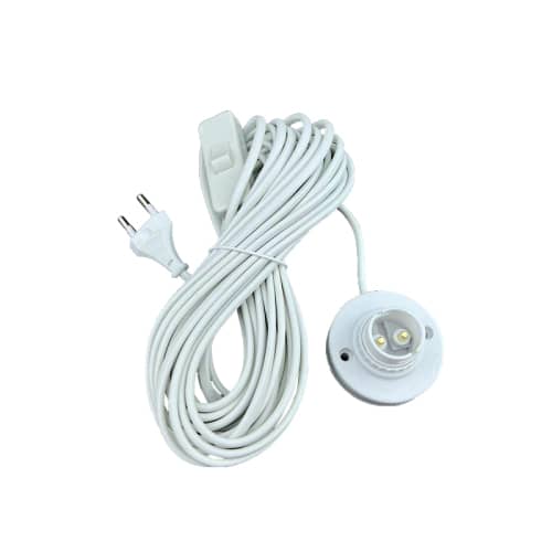 B22 Screw Lamp Holder Power Cord With Switch 10M Line