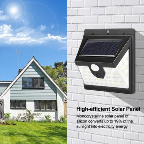 Outdoor Solar Light Wireless IP65 Waterproof Wall Light Wide Angle Lighting Solar Light T-2866