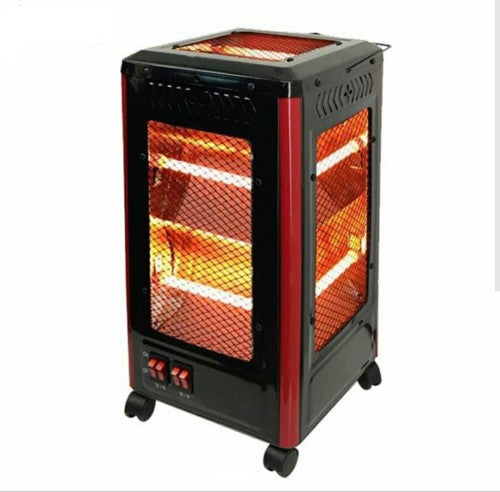 5 Faces Quartz Tube Electric Heater 2000W