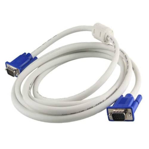 10M 15 Pin Male to Male VGA 3+4 Cable