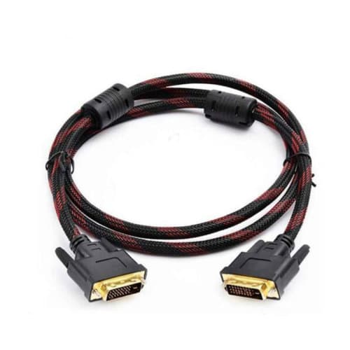 High speed DVI cable 1.5M Gold Plated Plug Male-Male DVI TO DVI 24+1 cable 1080p for LCD DVD HDTV