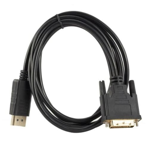 Display Port Male to DVI 24+1 Male Adapter Cable 1.8M