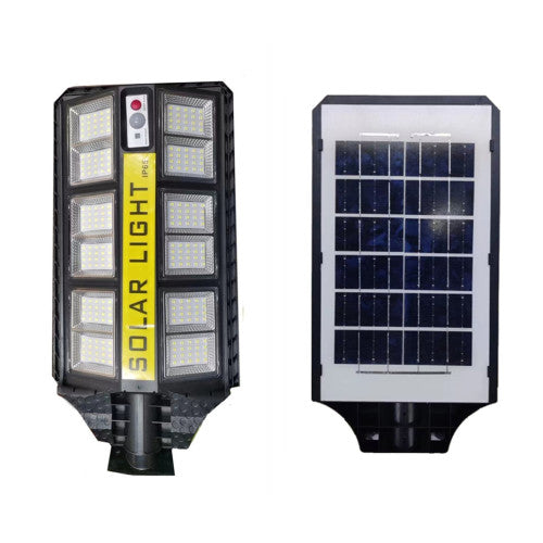 300W Solar LED Street Light with Motion Sensor Remote and Stand