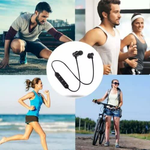 Sport Wireless Bluetooth Headset Sports Bluetooth Earphone Handsfree Earbuds With Mic