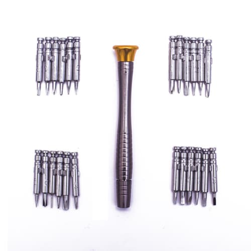 25 in 1 Mini Multifunctional Screwdriver Set with Magnetic Suction Electronic Repair Tool