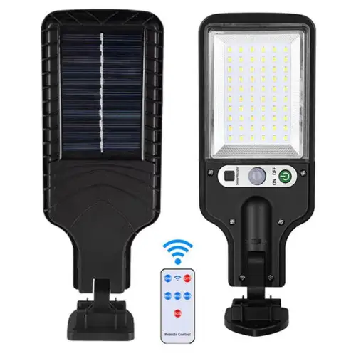 Outdoor Solar Street Light Landscape Light Waterproof Street Light 60LED With Remote Control