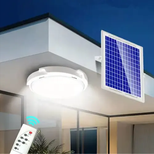 40W LED Solar Ceiling Light Indoor Bedroom Light