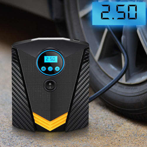 12V Electric Car Tire Air Pump Digital Portable Tire Air Compressor