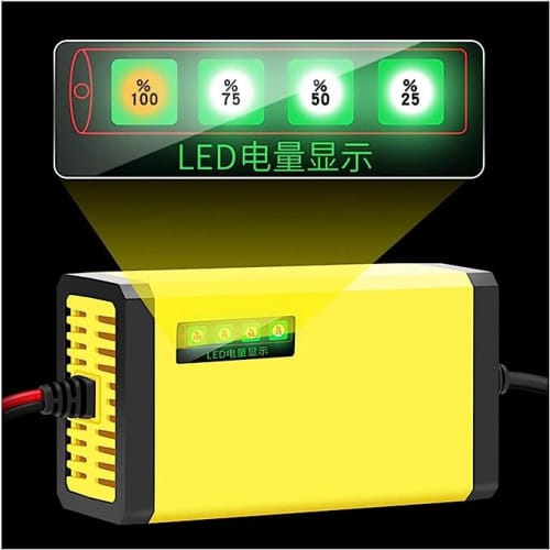 12V 2A Car Motorcycle Battery Charger Power Pulse Repair Motorcycle Car Battery Charger For Lead Aci