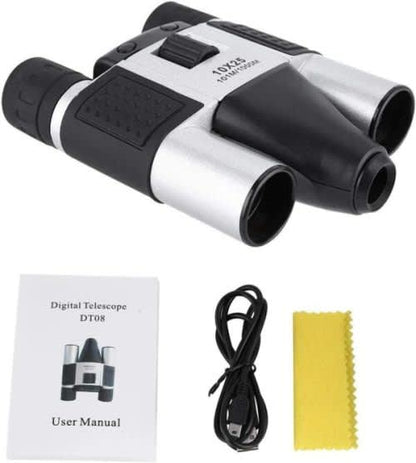 Binoculars Telescopic Digital Camera 10 X 25 128 X 960