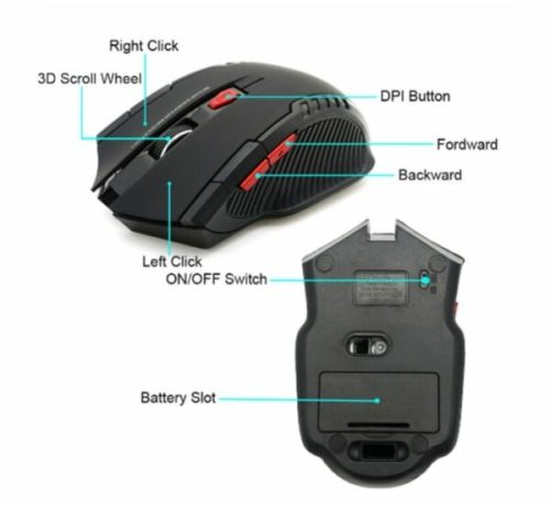 2.4 Wireless Gaming Mouse