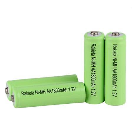 RAKIETA Ni-MH AA1800mAh 1.2V BATTERY - 1'S