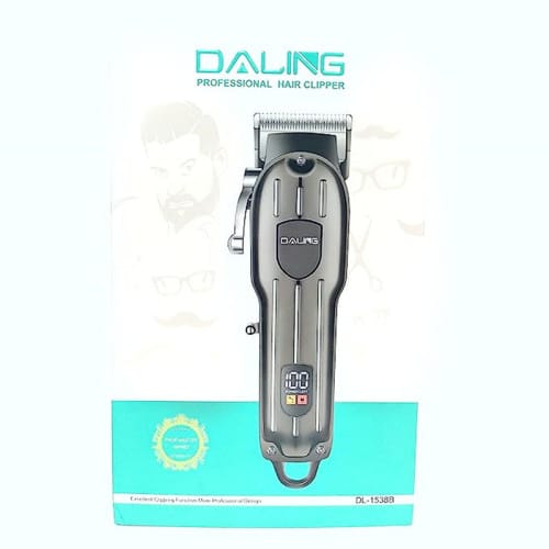 Digital LCD Display Haircutting Machine Haircutting Salon Using Hair Clipper