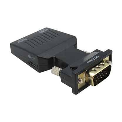 VGA to HDMI Adapter Full HD 1080P Audio Video Converter