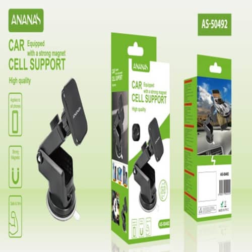 AS-50492 Car Sunction Cup Magnetic Universal Phone Holder