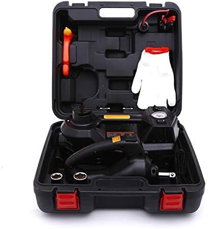 Electric Car Jack Kit 12V Car Jack Hydraulic With Impact Wrench And Tire Inflator Pump