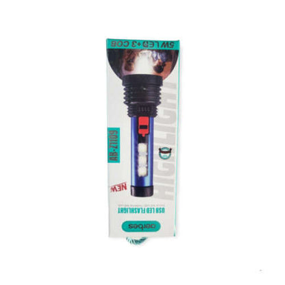 AB-Z1109 Portable USB Rechargeable LED Flashlight