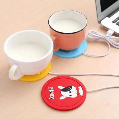 Cartoon Silicone Heating Coaster