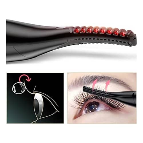 2 in 1 Double Sided Portable Rechargeable Heated Eyelash Curler