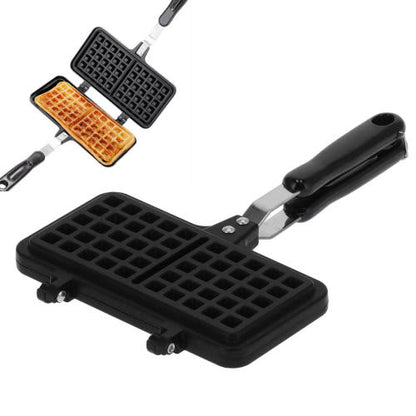 Household Waffle Pancake Maker Mold Pan Double Sided Non Stick Waffle Baking