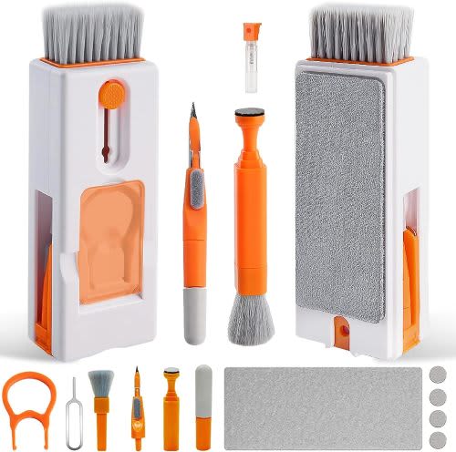 11 in 1 Electronic Cleaning Set, Keyboard Cleaning Set with Brush, Multifunctional Cleaning Pen