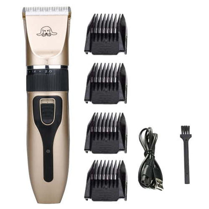 Dog Shaver Low Noise Rechargeable Cordless Electric Silent Hair Clipper