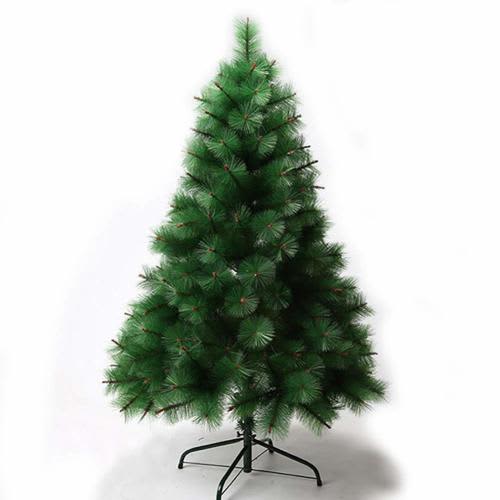 Decorative Christmas Pine Tree, First Metal Vertical Stand for Indoor Outdoor - Green 6ft (180cm)