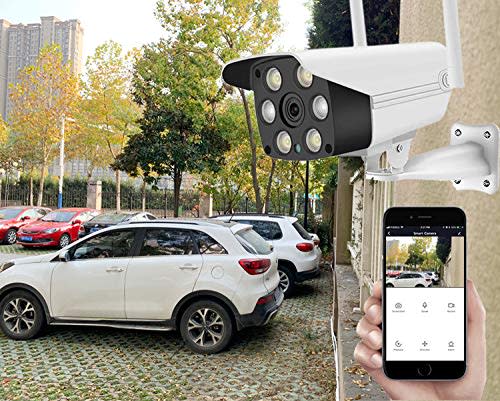 Wi-Fi Surveillance Camera Clear Night Vision V380 Pro App